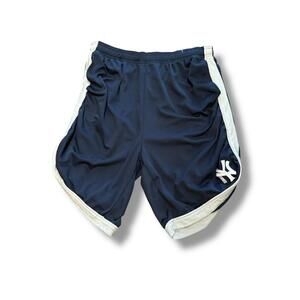 Stitches Men's Navy and Grey Shorts
